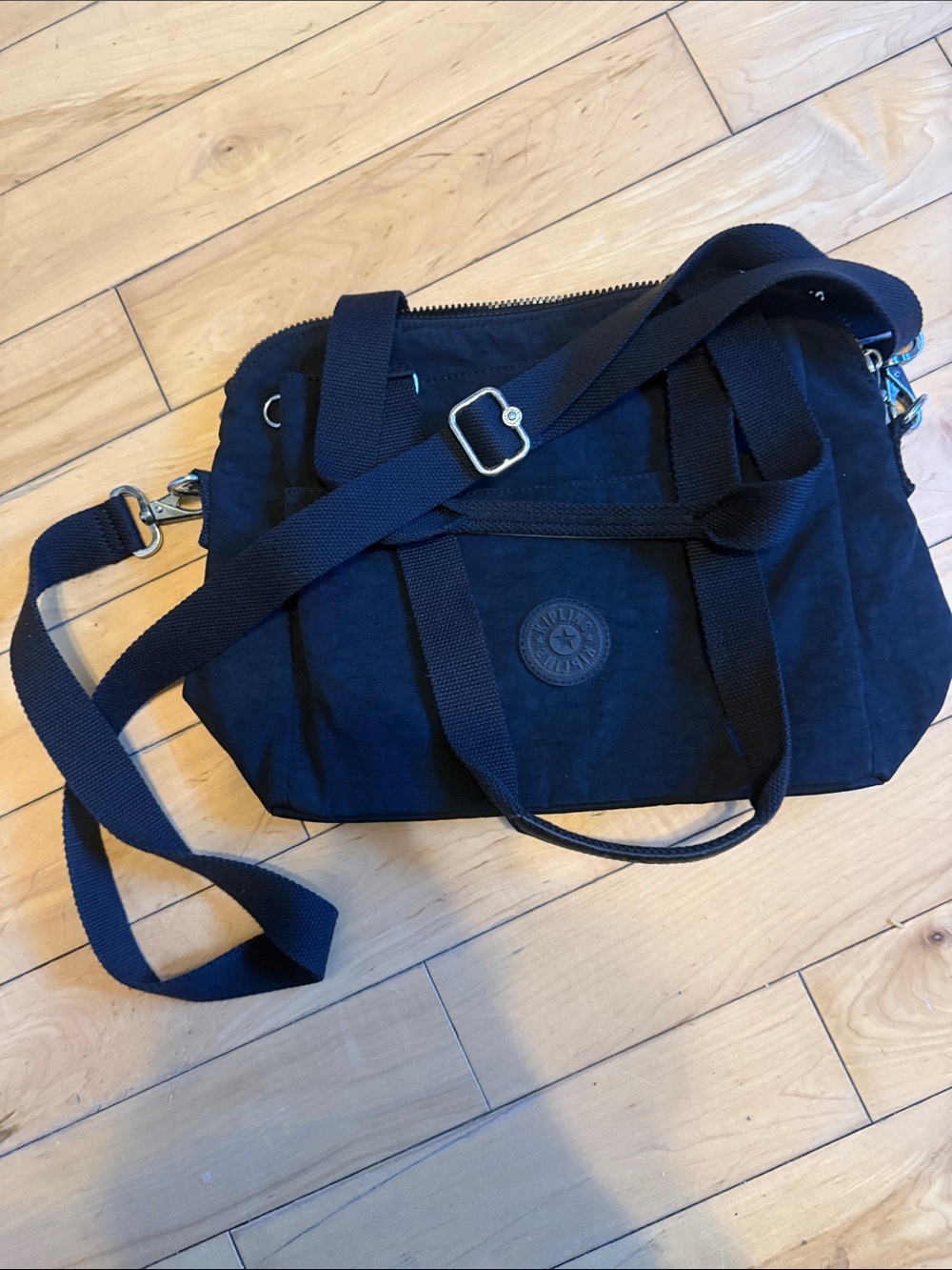 Kipling Navy Blue Crossbody Messenger Bag